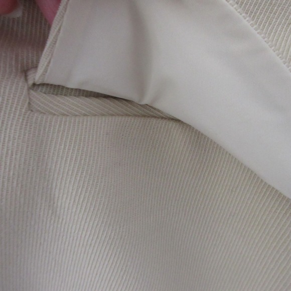 Lafayette 148 New York Blazer Plus 16 Beige Wool Contemporary Academia‎ Preppy - Picture 3 of 10